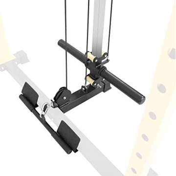 HulkFit Pro Series Power Cage with Lat Pulldown