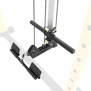 HulkFit Pro Series Power Cage with Lat Pulldown