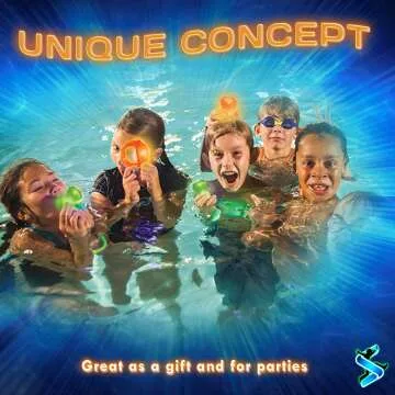 Glow in the Dark Pool Party Set for Kids Ages 8-12