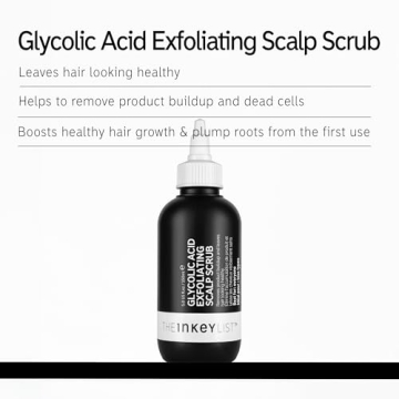 Glycolic Acid Exfoliating Scalp Scrub for Healthier Hair