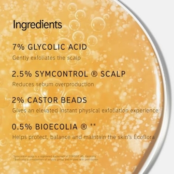 Glycolic Acid Exfoliating Scalp Scrub for Healthier Hair