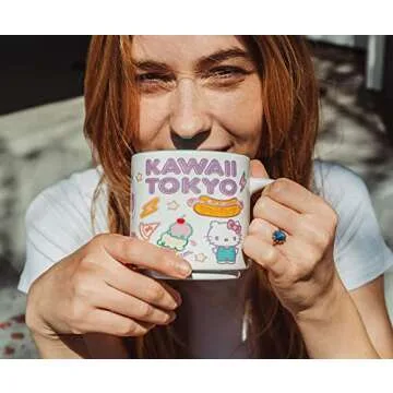 Sanrio Hello Kitty Kawaii Mug - Adorable Drinkware for All