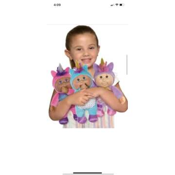 Cabbage Patch Kids Fantasy Friends Unicorns 3 Pack - 3 Adorable Dolls