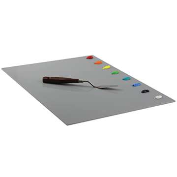 New Wave Easy View® Grey Acrylic Palette for Artists