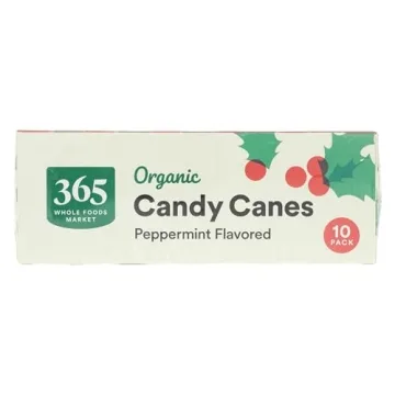 Organic Peppermint Candy Canes for a Guilt-Free Treat