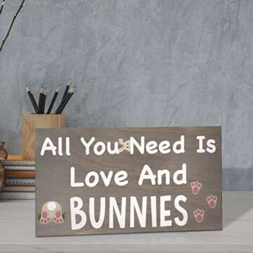 Charming Bunny Decor Gift for Animal Lovers
