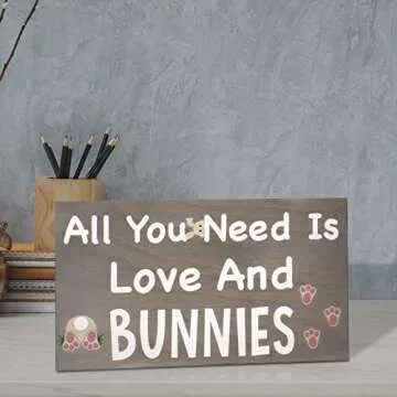 Charming Bunny Decor Gift for Animal Lovers