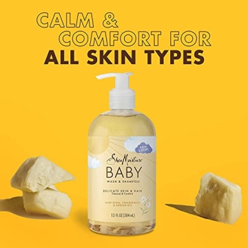 Gentle Baby Wash & Shampoo for All Skin Types 13 oz