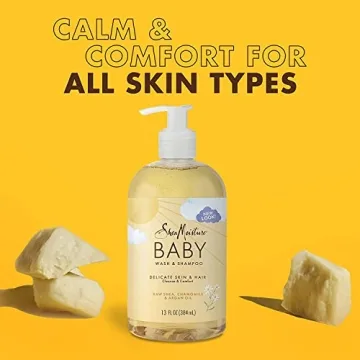 Gentle Baby Wash & Shampoo for All Skin Types 13 oz