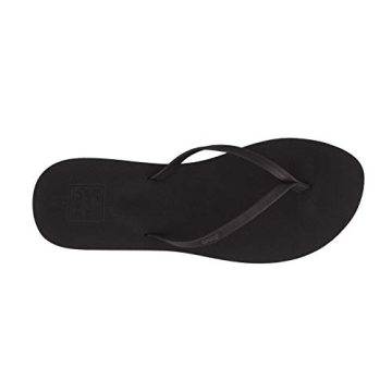 Reef Bliss Nights Flip Flop in Black - Ultimate Comfort
