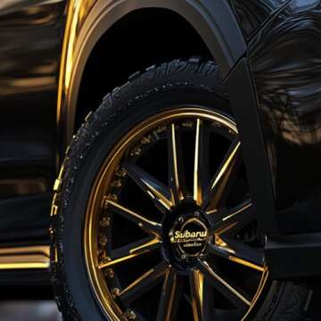 GlideSpark Tire Valve Stem Caps Cover – 4 Pack Tire Air Cap Metal with Plastic Liner Corrosion Resistant Leak Proof, Anodized Aluminum Tire Valve Cap Set for Car Truck Motorcycle SUV and Bike, Black