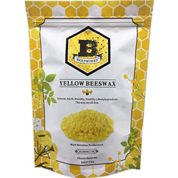 Pure Cosmetic Grade Beeswax Pellets for DIY Skincare & Crafts - 100% Natural