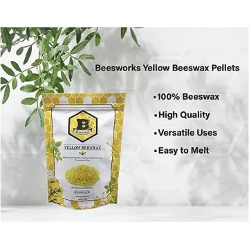 Pure Cosmetic Grade Beeswax Pellets for DIY Skincare & Crafts