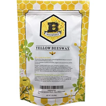 Pure Cosmetic Grade Beeswax Pellets for DIY Skincare & Crafts