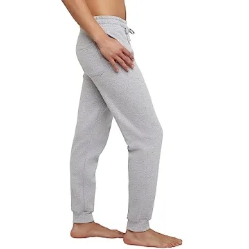 Hanes Men's Jogger Sweatpants with Pockets - Light Steel