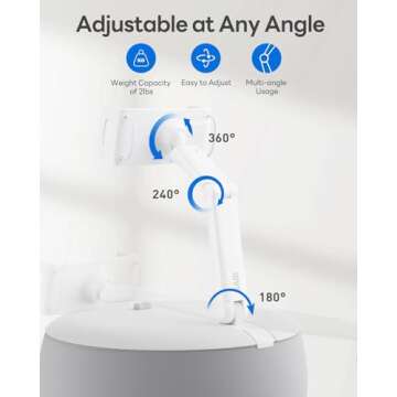 SAIJI Tablet Pillow Holder for Hands-Free Comfort Anywhere