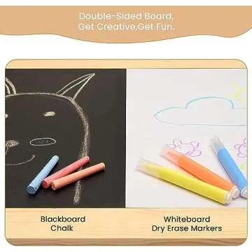 Coldew Kids Sensory Table for Toddlers 1-3, Sensory Bin Table with no Bin include, Toddler Sensory Table, Sensory Table for Toddlers age 3-5, Classroom Sensory Table, Indoor Flisat Table, Wooden