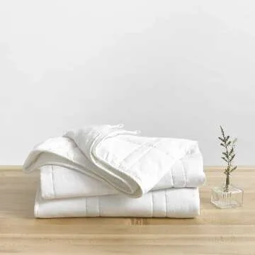 Baloo Weighted Blanket - 12 lbs, Cotton, 42x72