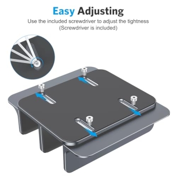 OMOTON Adjustable Vertical Laptop Stand for All Devices