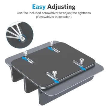 OMOTON Adjustable Vertical Laptop Stand for All Devices