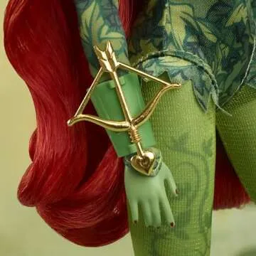 Barbie Signature Poison Ivy Collector Doll with Posable Body, Iconic Outfit, & Accessories, DC Batman 85th Anniversary Collectible