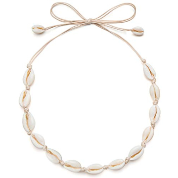 Stylish Natural Cowrie Shell Necklace for Summer