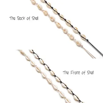 Stylish Natural Cowrie Shell Necklace for Summer