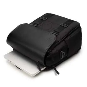 PAPERCLIP Willow Diaper Bag Backpack with Fold-Out Changing Station (Forest Black)