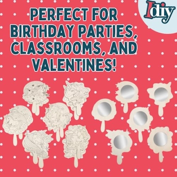 Craft Kits for Kids - Paint Your Own Unicorn Mirrors