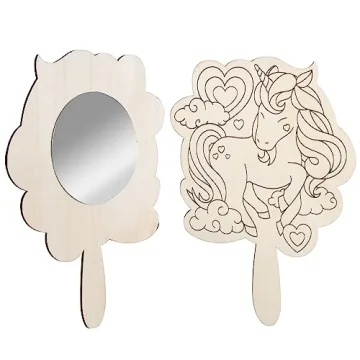 Craft Kits for Kids - Paint Your Own Unicorn Mirrors
