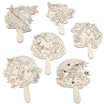 Craft Kits for Kids - Paint Your Own Unicorn Mirrors