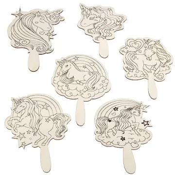 Craft Kits for Kids - Paint Your Own Unicorn Mirrors