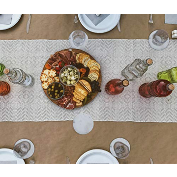 Elegant Palais Essentials Farmhouse Marble Coasters  Set of 4