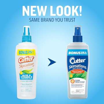Cutter Skinsations Insect Repellent - Effective 7% DEET