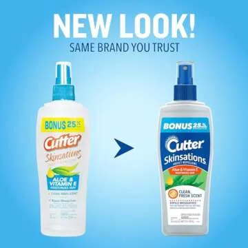 Cutter Skinsations Insect Repellent - Effective 7% DEET