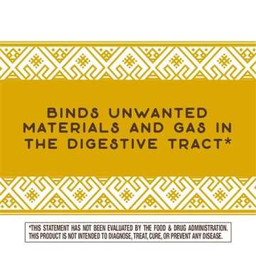 Nature's Way Activated Charcoal, Binds Unwanted Materials and Gas in the Digestive Tract*, 560 mg per 2-Capsule Serving, 100 Capsules (Packaging May Vary) - 2 Pack