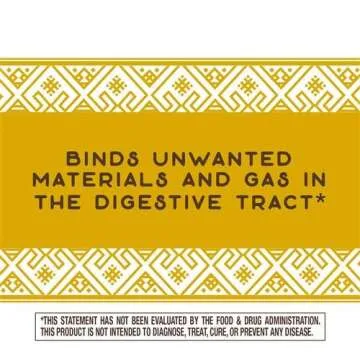 Nature's Way Activated Charcoal, Binds Unwanted Materials and Gas in the Digestive Tract*, 560 mg per 2-Capsule Serving, 100 Capsules (Packaging May Vary) - 2 Pack