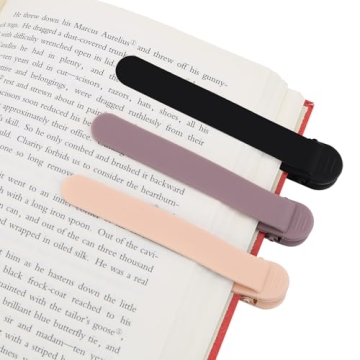 SMUK 3pcs Automatic Bookmarks - Perfect for All Readers