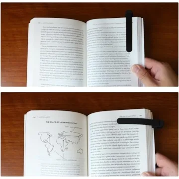 SMUK 3pcs Automatic Bookmarks - Perfect for All Readers