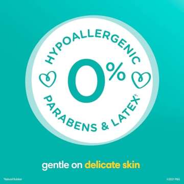 Pampers Baby Dry Diapers Newborn - Size 0, 104 Count, Absorbent Disposable Diapers
