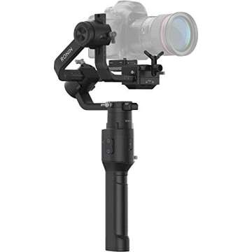 DJI Ronin-S Essentials Kit Handheld 3-Axis Gimbal Stabilizer with All-in-One Control for DSLR and Mirrorless Cameras Starter Bundle - CP.RN.00000033.01