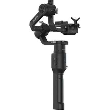DJI Ronin-S Essentials Kit Handheld 3-Axis Gimbal Stabilizer with All-in-One Control for DSLR and Mirrorless Cameras Starter Bundle - CP.RN.00000033.01