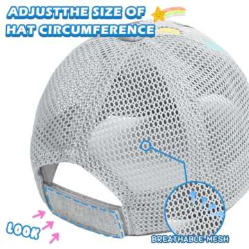 Duoyeree Toddler Baseball Cap Baby Cap Sun hat Print Dinosaur Pattern and Solid Color hat Kids boy Girl Age 0-8t