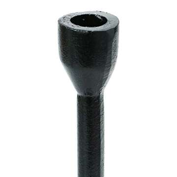 Creative Co-Op Cast Iron Taper Candle Holder for Unique Decor