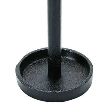 Creative Co-Op Cast Iron Taper Candle Holder for Unique Decor