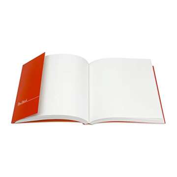 Speedball Art Products Flexi Sketch Blank Artist Journal, 6 x 6, Mandarin