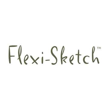 Speedball Art Products Flexi Sketch Blank Artist Journal, 6 x 6, Mandarin