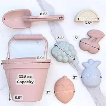 ForeverElla Eco-Friendly Beach Toy Set for Kids