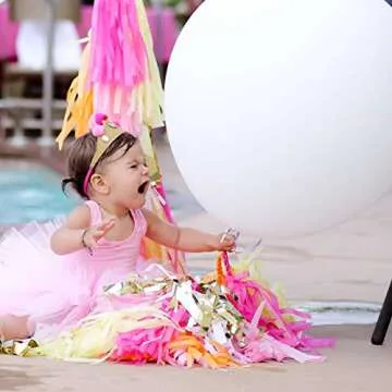 36 inch White Latex Balloons for Party Decorations