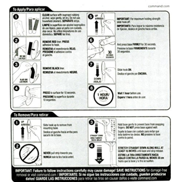 Command Medium Mounting Refill Strips for Easy Hanging